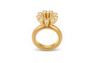 Umbrello fiore ring gold Goldschmiede Koeln Grote contraste – gesehen bei frauimmer-herrewig.de