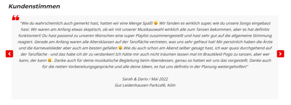 DJ Rezension – gesehen bei frauimmer-herrewig.de