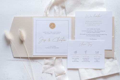 Das Einmaleins der Hochzeitspapeterie: Die Must-haves für eure Hochzeitsfeier
