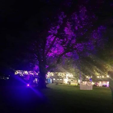 Outdoor Belichtung für Events – gesehen bei frauimmer-herrewig.de
