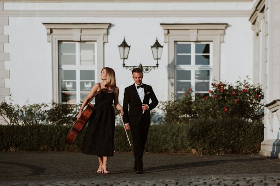 Musik Trauung Hochzeit Piano und Cello – gesehen bei frauimmer-herrewig.de