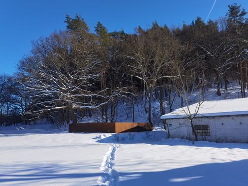 5.2 Waldplatz im Winter Hochzeitslocation Mastertmuehle – gesehen bei frauimmer-herrewig.de