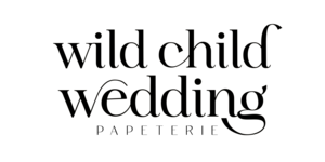Wild Child Wedding - Papeterie