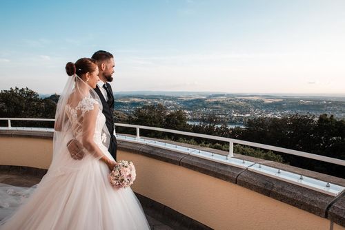 Hochzeit auf dem Petersberg im Siebengebirge