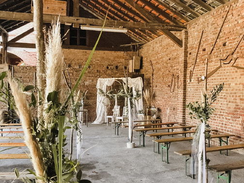 Freie Trauung Remise Klosterhof Knechtsteden – gesehen bei frauimmer-herrewig.de