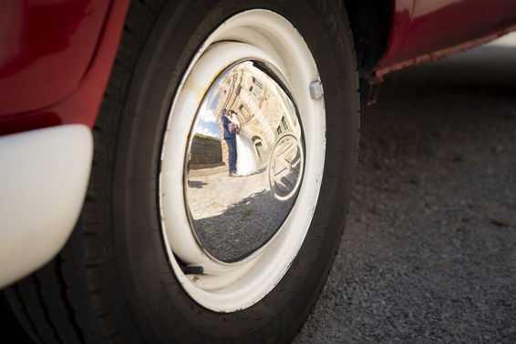 roter VW Bulli – gesehen bei frauimmer-herrewig.de