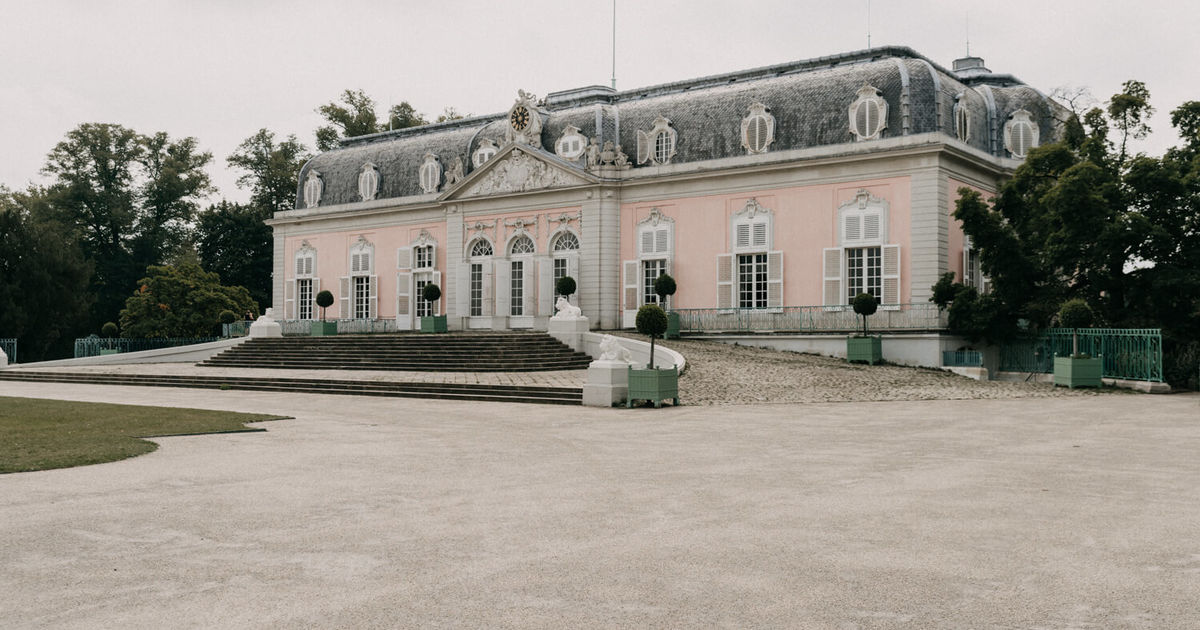 Eine Märchenhafte Hochzeit Auf Schloss Benrath Frau Immer