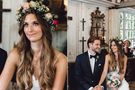 Braut mit großem Blumenkranz – gesehen bei frauimmer-herrewig.de