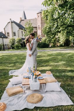 Gartenhochzeit Dekoration maimaldrei – gesehen bei frauimmer-herrewig.de