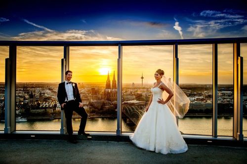 Hochzeit auf Wolke 7 - und das mitten in Köln