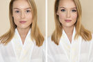 Vorher-Nachher der Braut beim Stylisten – gesehen bei frauimmer-herrewig.de