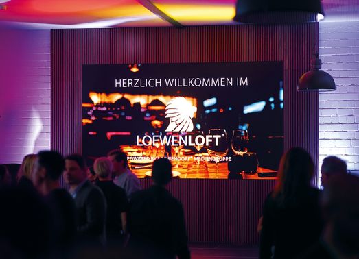 Loftlocation Köln Loewenloft  – gesehen bei frauimmer-herrewig.de