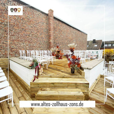 Altes Zollhaus Zons Hochzeit 01 – gesehen bei frauimmer-herrewig.de