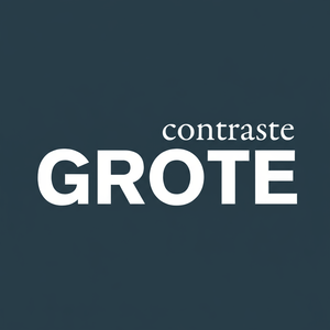 Grote contraste - Goldschmiede