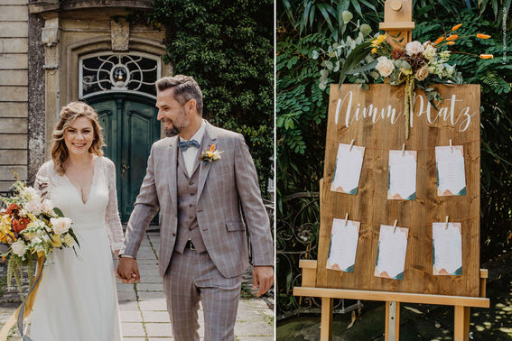 Sitzordnung Hochzeit – gesehen bei frauimmer-herrewig.de