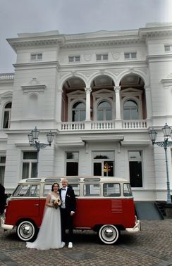 VW Samba T1 Hochzeit – gesehen bei frauimmer-herrewig.de