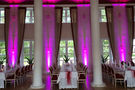 Ambiente Beleuchtung Festsaal Hochzeit – gesehen bei frauimmer-herrewig.de
