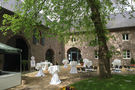 Brasserie Schloss Paffendorf Sektempfang im Freien – gesehen bei frauimmer-herrewig.de