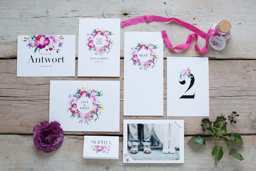 Hochzeitskarten von Marry Paper