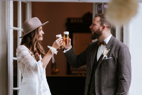 Auf das Ja-Wort ein Kölsch – Hochzeit in Wesseling