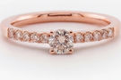 01 Verlobungsring 750er Rosegold 11 Brillanten Grote contraste Goldschmiede 2 1425 – gesehen bei frauimmer-herrewig.de