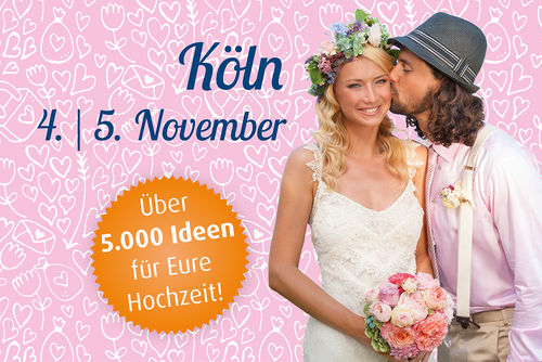 Gewinnspiel Hochzeitsmesse TrauDich! Köln