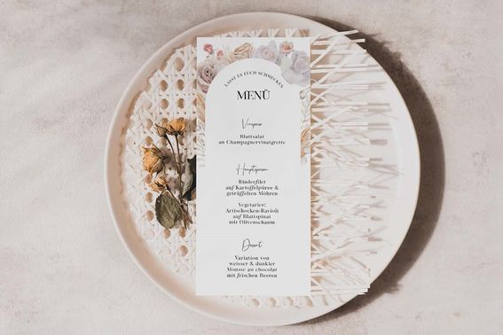 Menue Wild Child Wedding – gesehen bei frauimmer-herrewig.de