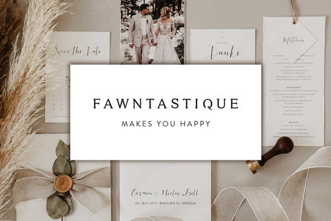 Fawntastique - Individuelle Hochzeitspapeterie