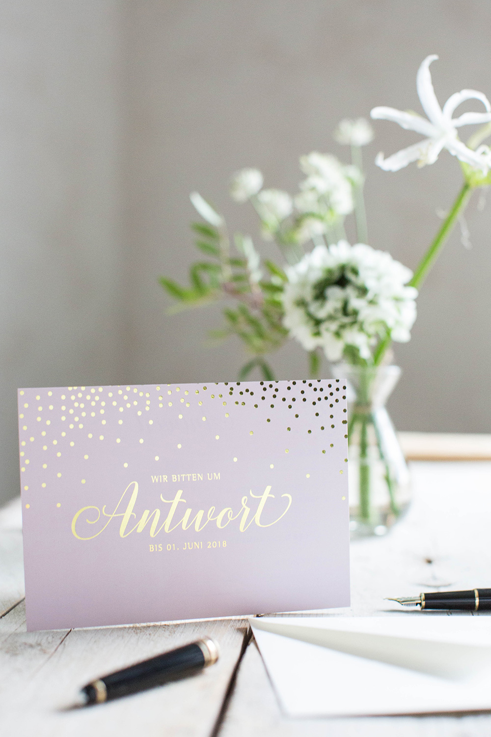 Marry paper hochzeitspapeterie hochzeitskarten sparkle n shine antwortkarte 3965 – gesehen bei frauimmer-herrewig.de