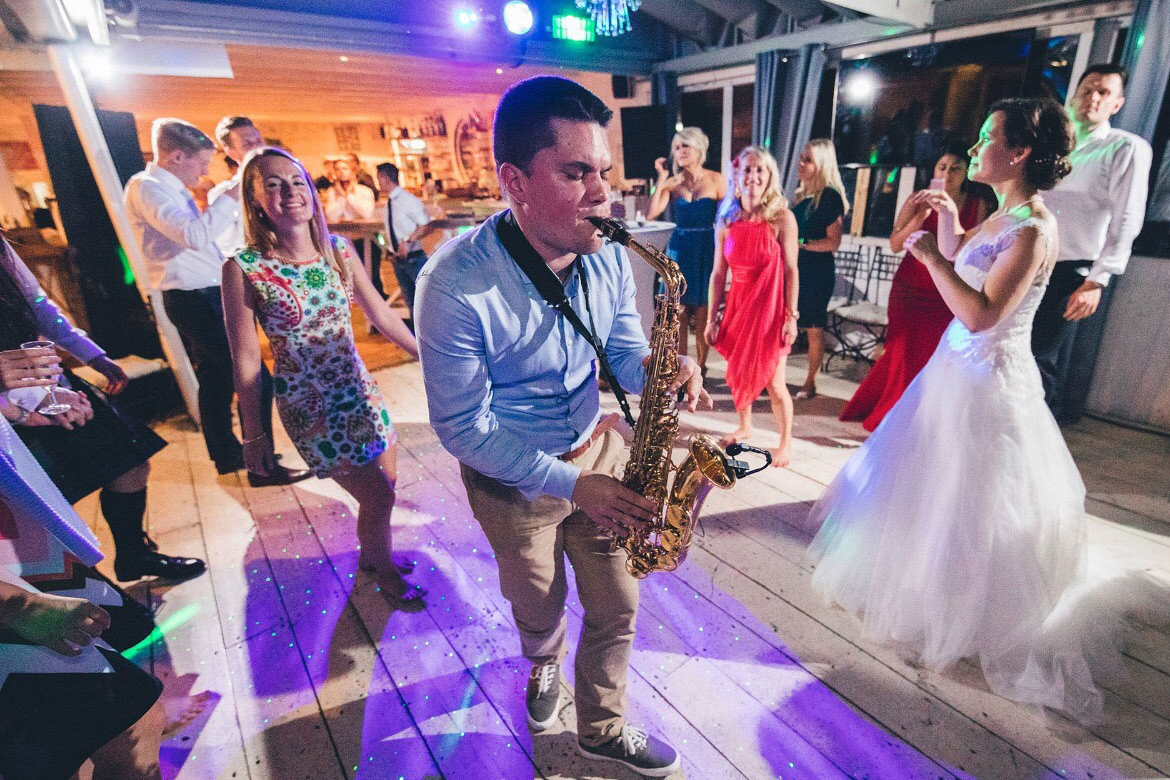 Saxophon-Musik für ein einmaliges Hochzeitserlebnis