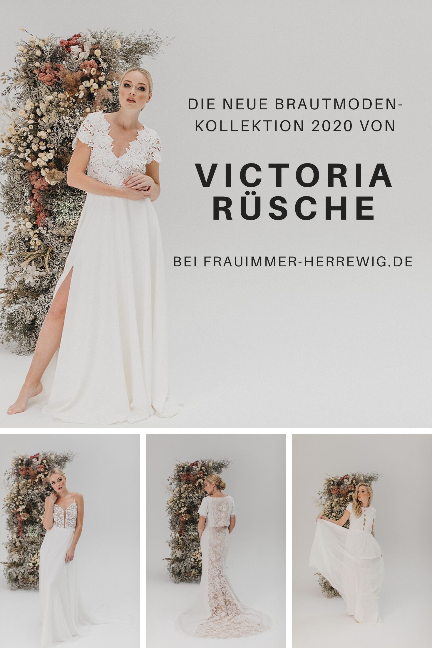 Brautmoden kollektion victoria ruesche – gesehen bei frauimmer-herrewig.de