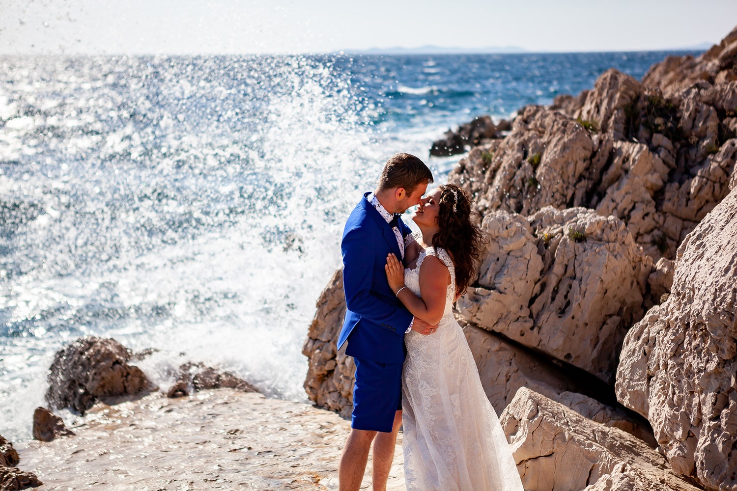 Zweisprachige Sommerhochzeit in Kroatien