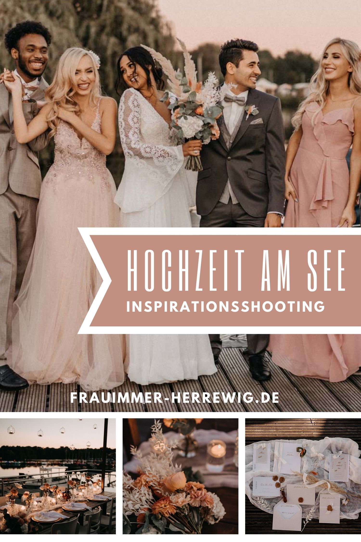 Hochzeit am see – gesehen bei frauimmer-herrewig.de