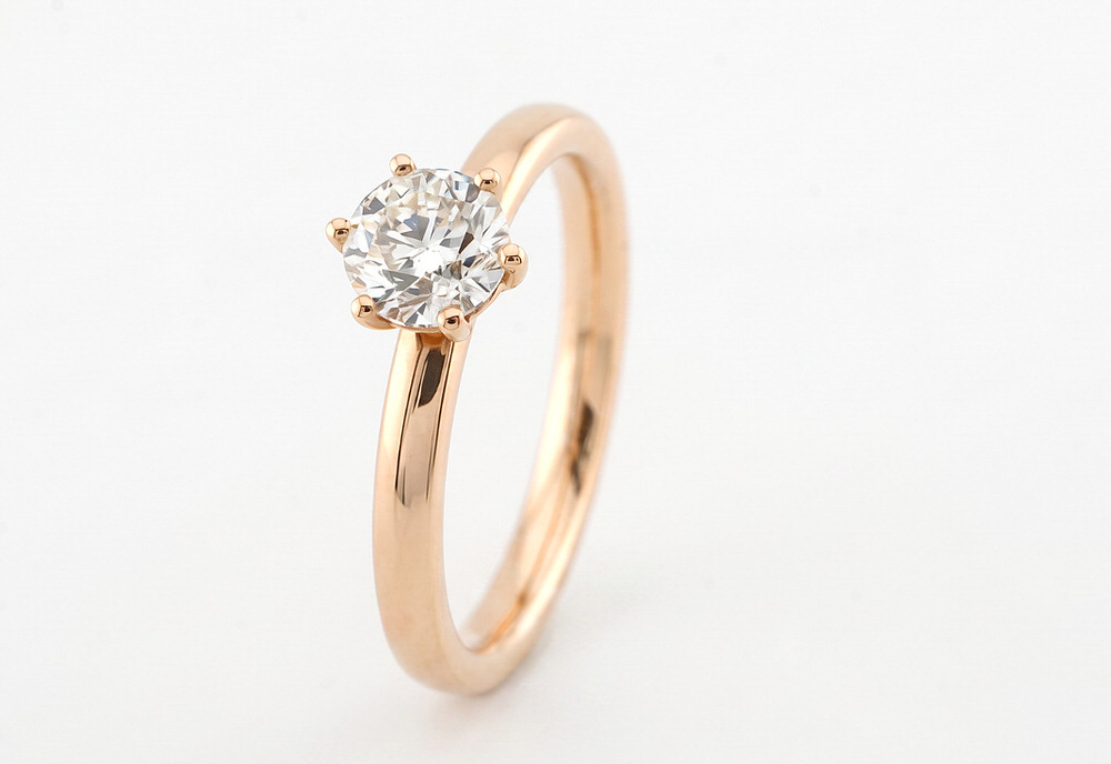 05 Verlobungsring 750er Rosegold Brillant Grote contraste Goldschmiede 2 Web – gesehen bei frauimmer-herrewig.de