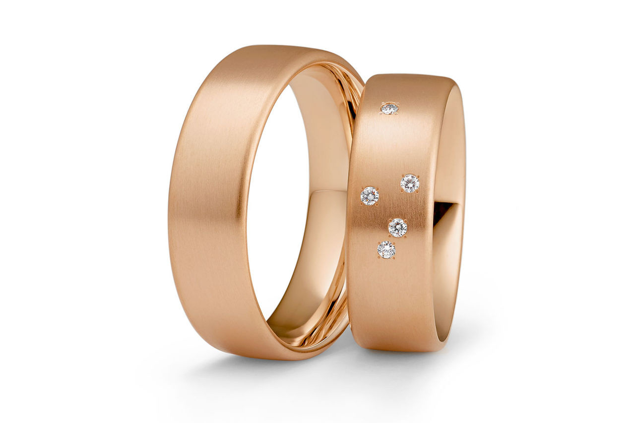 Обручальные кольца розового цвета - см. Frauimmer-herrewig.de