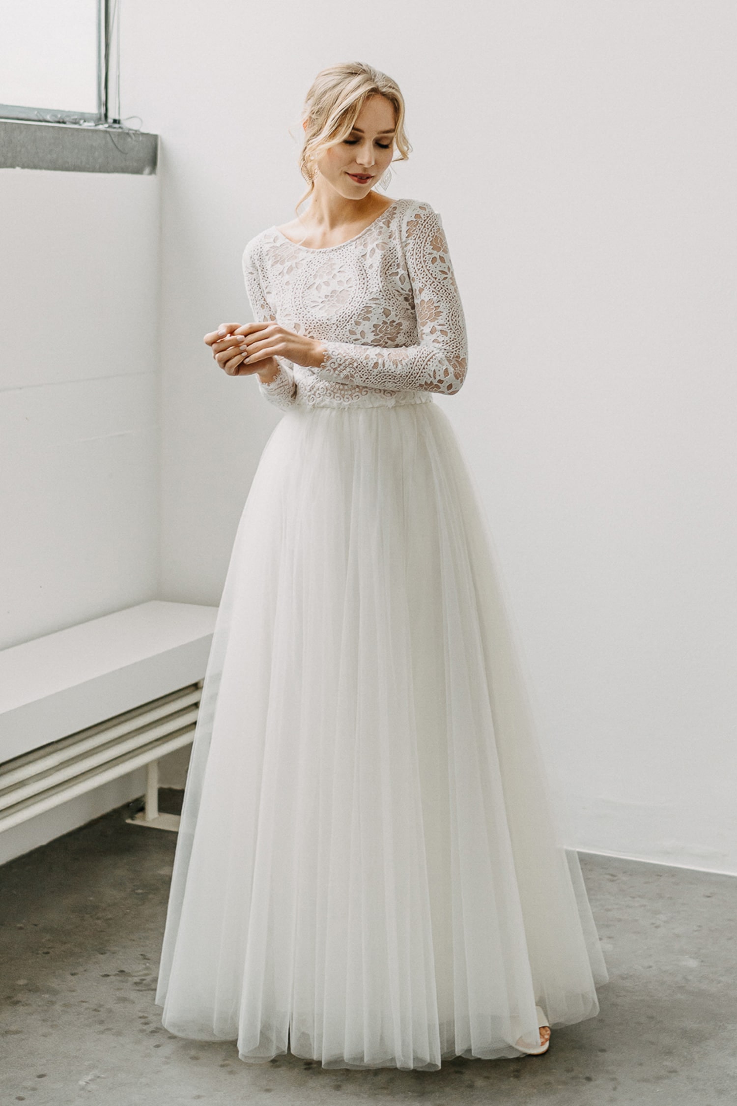 2021 Claudia Heller Brautmode Свадебное платье Люси 8 мин - см. Frauimmer-herrewig.de