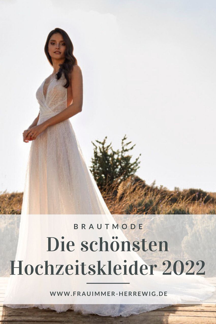 Braut in langem Brautkleid mit zartem Rock – gesehen bei frauimmer-herrewig.de