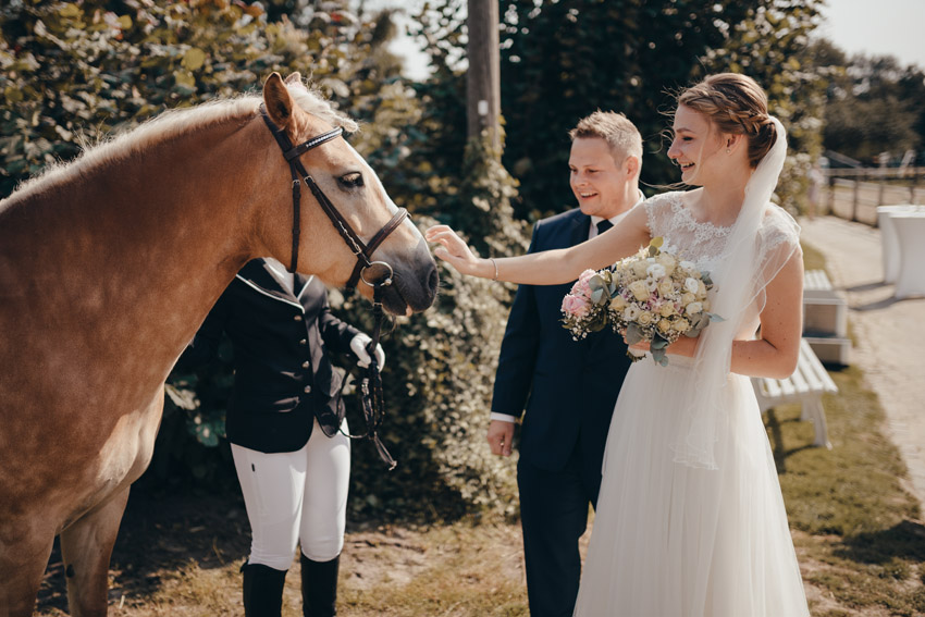 Hochzeit auf dem Reiterhof