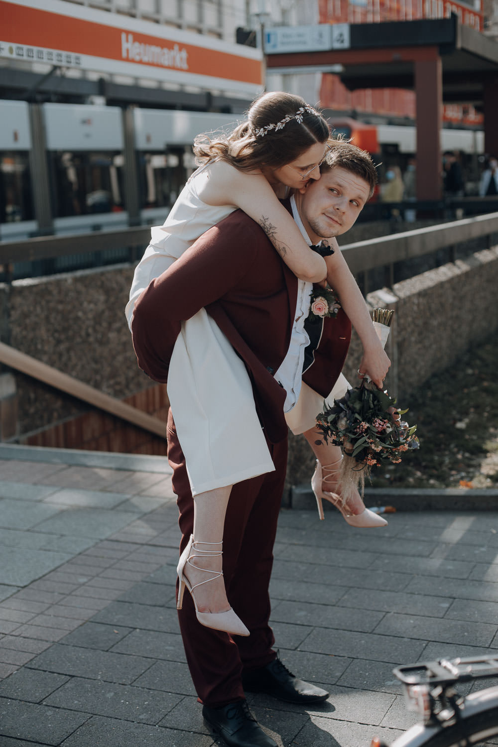 Hochzeitsfotoshooting in Köln – gesehen bei frauimmer-herrewig.de