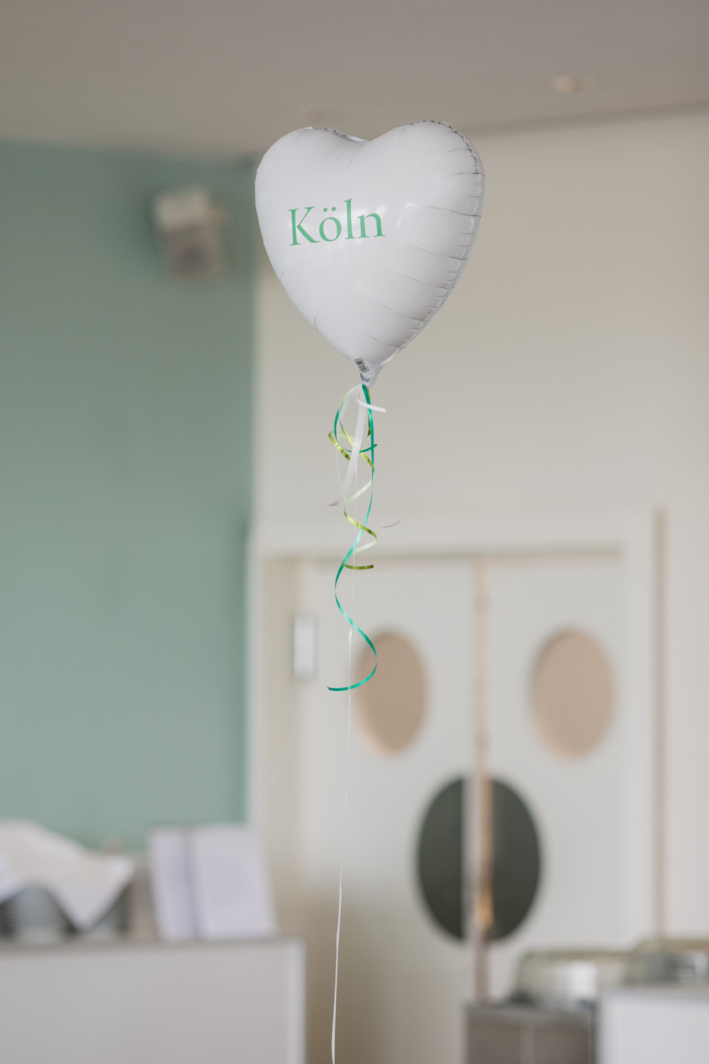 Luftballon Hochzeitsdeko – gesehen bei frauimmer-herrewig.de