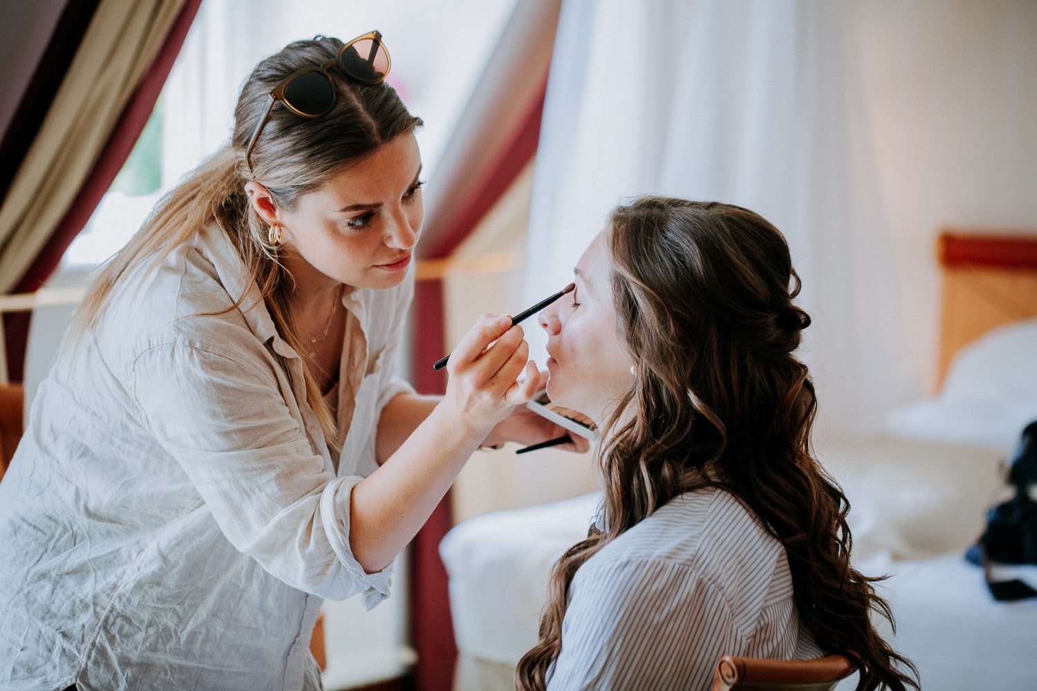 Getting-Ready der Braut – gesehen bei frauimmer-herrewig.de