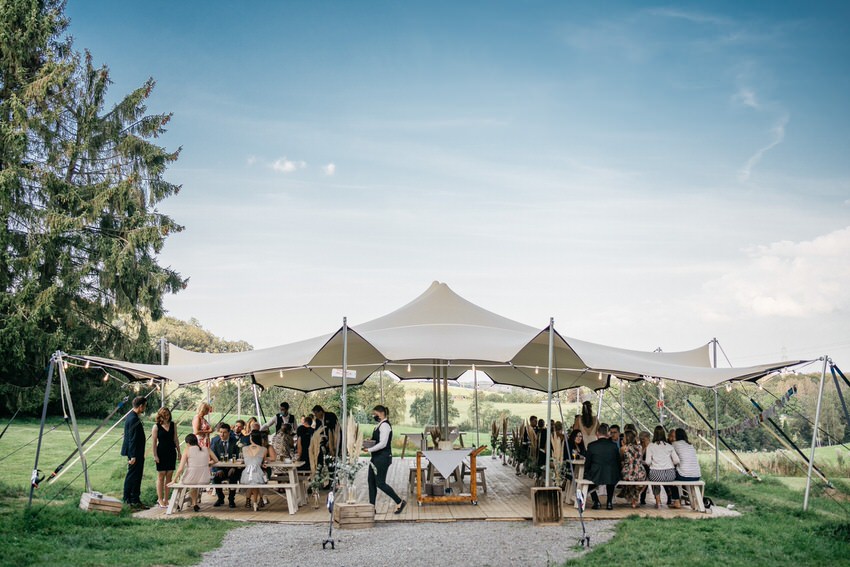 Sommerhochzeit auf Landgut Stüttem