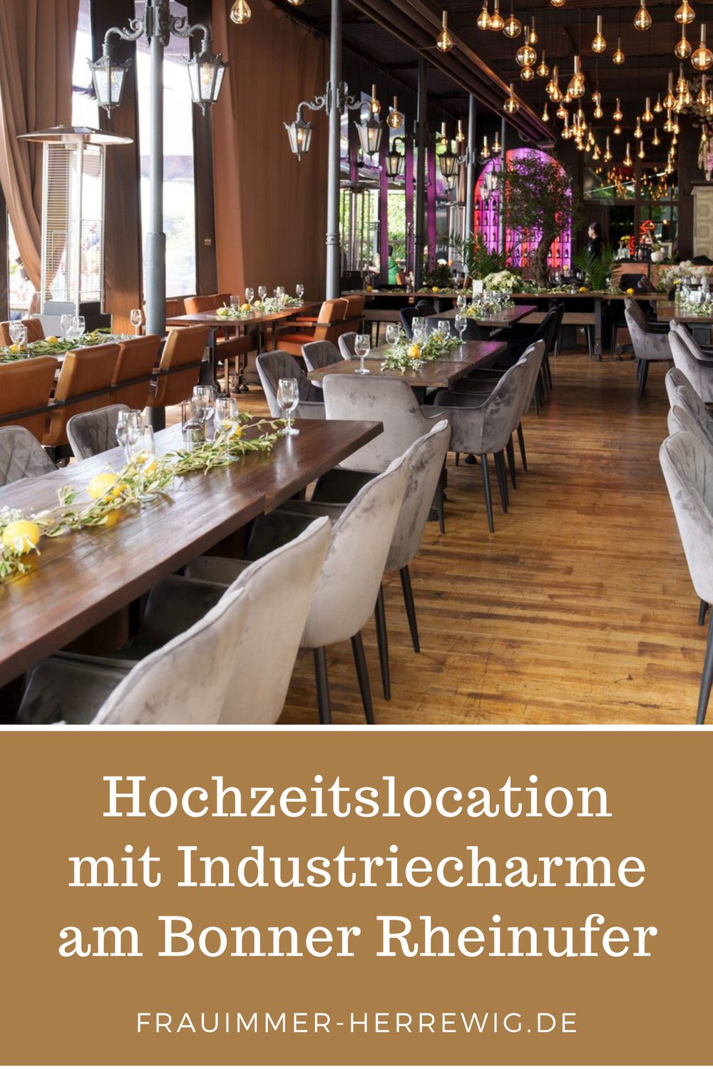 Hochzeitslocation bahnhoefchen bonn – gesehen bei frauimmer-herrewig.de