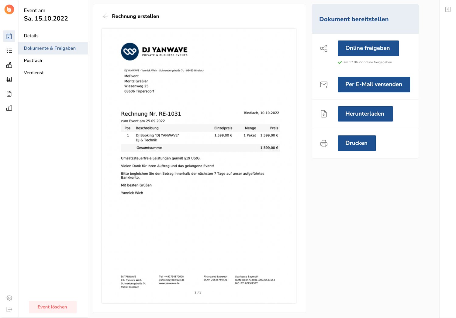 Schritt 3 dokumente bookitup – gesehen bei frauimmer-herrewig.de