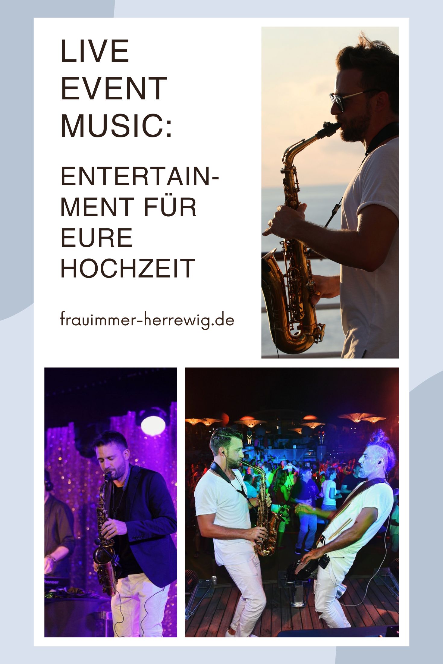 Live event music hochzeits entertainment – gesehen bei frauimmer-herrewig.de