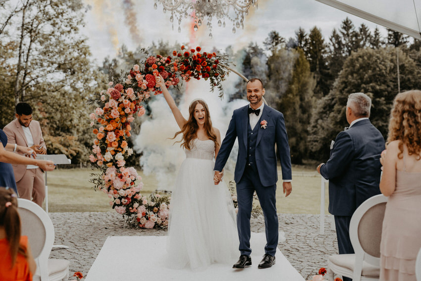 Hochzeitstrend Farben Foto Mic Panic 2 – gesehen bei frauimmer-herrewig.de