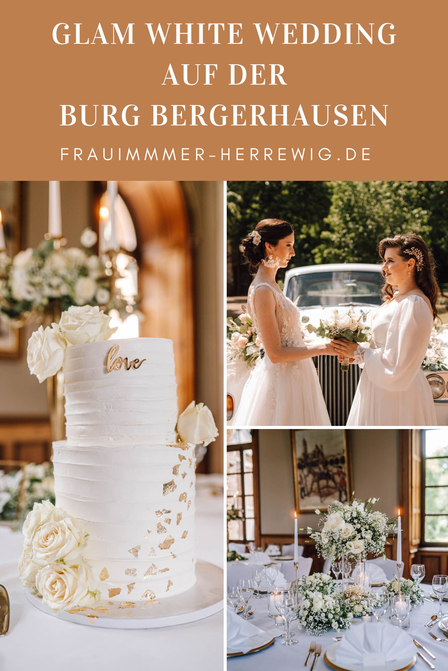White wedding burg bergerhausen – gesehen bei frauimmer-herrewig.de
