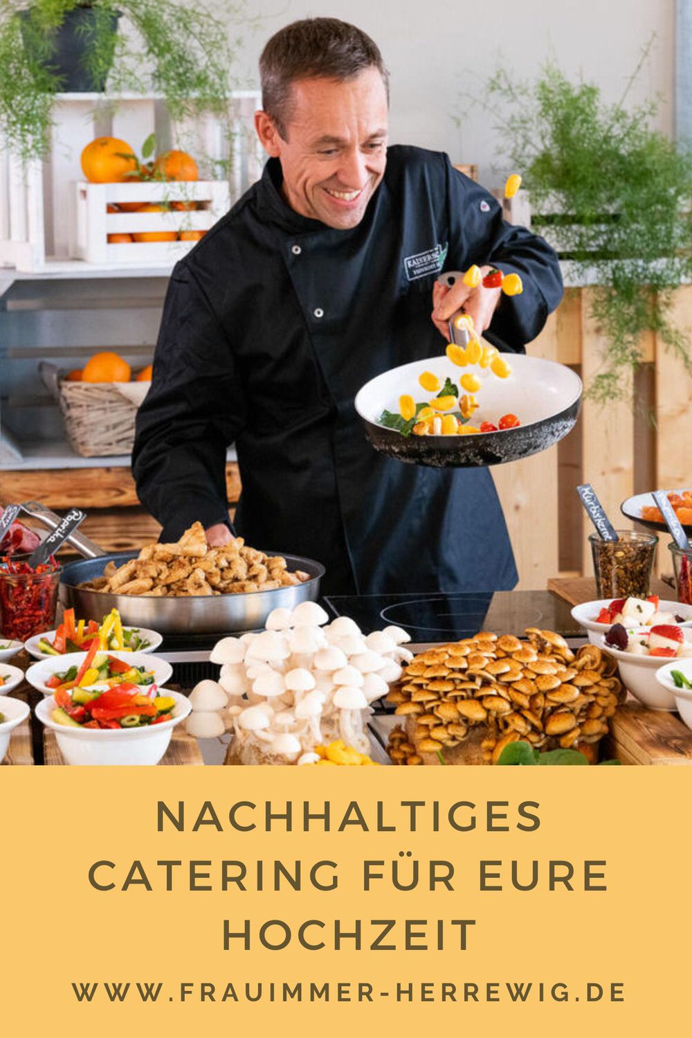 Hochzeits catering nachhaltig – gesehen bei frauimmer-herrewig.de