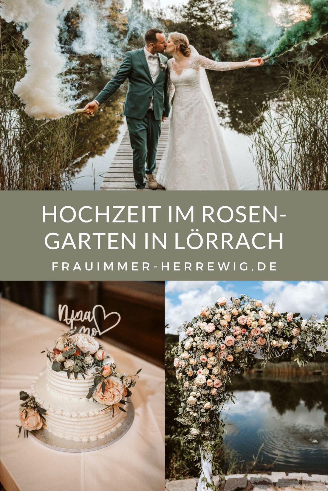 Hochzeit rosengarten loerrach – gesehen bei frauimmer-herrewig.de