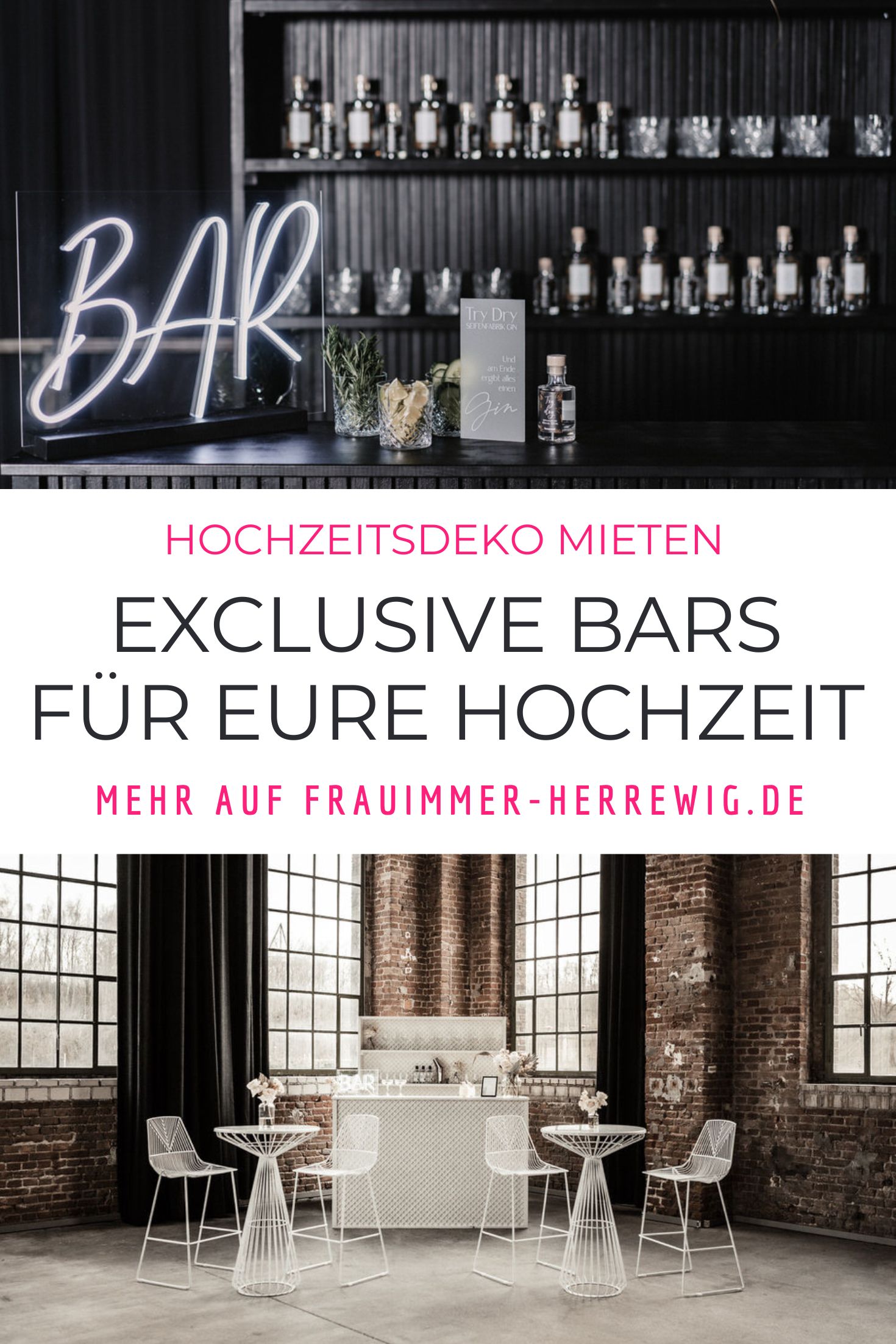 Hochzeit bar mieten – gesehen bei frauimmer-herrewig.de